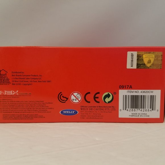 ❌SOLD❌NEX Models Die Cast Metal Scale Model WELLY Lamborghini Gallardo - Picture 6 of 8